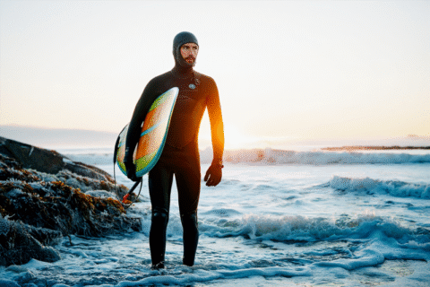 Cold Water Surfing Requires Unique Body Adaptations for Success