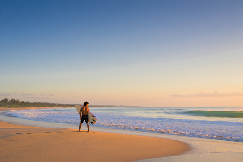 Weather Systems Drive Perfect Surf Conditions for Surfers